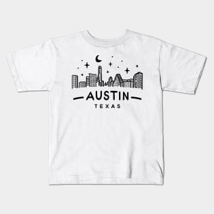 Austin texas Kids T-Shirt